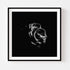B&W Rose I - Floral Art Prints